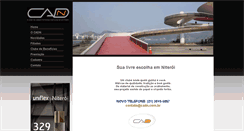 Desktop Screenshot of cadn.com.br